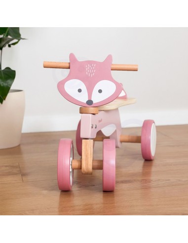 Wooden Fox Ride-On VIGA PolarB - Schiebefahrzeug auf 4 Rädern ab 12 m