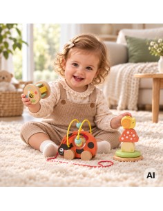 Medinis boružėlės edukacinis rinkinys 3in1 TOOKY TOY ŽAISLĖLIS 2