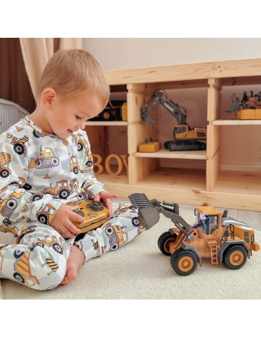RC Woopie Construction Loader - 9 Channels 2.4GHz Metal Light Sound