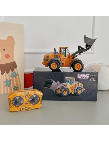 Ładowarka Budowlana RC Woopie - 9 Kanałów 2,4 GHz Metal Światło Dźwięk