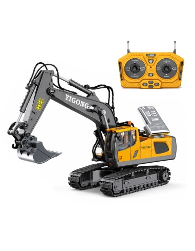 Woopie-Bagger – ferngesteuerte Metallbaumaschine