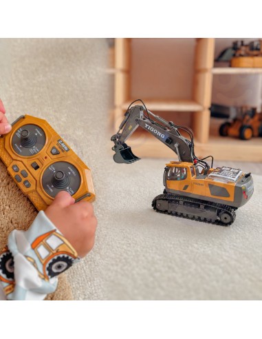 Woopie Excavator - Remote Controlled Metal Construction Machine