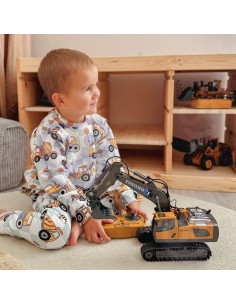 Woopie Excavator - Remote Controlled Metal Construction Machine 2