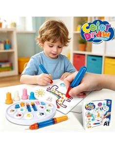 Zauberhaftes Malset WOOPIE - Stifte Stempel 26-tlg. 2