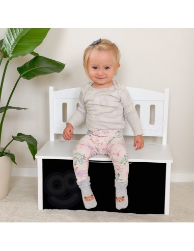 Tooky Toy Wooden Toy Chest - children's seat