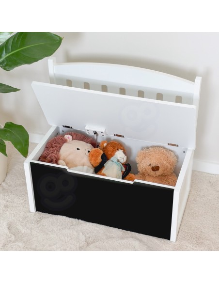 Tooky Toy Wooden Toy Chest - children's seat