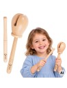 Medinis Woodblock instrumentas Classic World – ritmo mokymasis