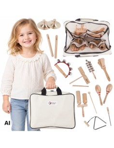 CLASSIC WORLD EDU Musical Instrument Set with 9 Accessories