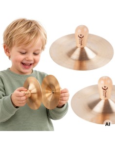 CLASSIC WORLD Edu Musikteller für Kinder 2 Stk. 9 cm
