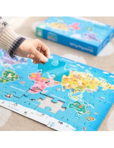 CLASSIC WORLD World Map Puzzle - Educational Toy For Children 2