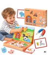 TOOKY TOY Magnetic Farm Puzzle - Educational Puzzles for Children