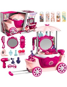 WOOPIE 4-in-1 Dressing Table Trolley Beauty Salon on Wheels