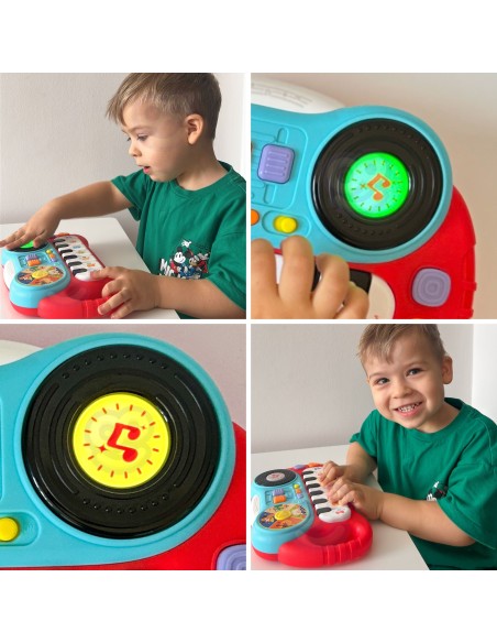 Interactive piano for children educational organ animal sounds