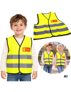 CLASSIC WORLD Reflective Vest - Cycling and Construction