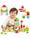 Holzbausteine CLASSIC WORLD 50-teilig - Spielzeug für Kinder