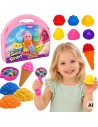 SAND FAIRY Kinetic Sand Set Ice Cream Parlor - Creative Toy