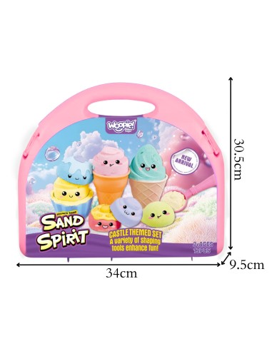 SAND FAIRY Kinetische Sandsets Eisdiele - Kreatives Spielzeug