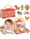 My First Farm Wooden WOOPIE Set – Educational Fun 18m+