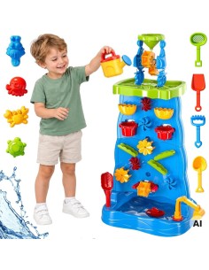 WOOPIE Waterfall XXL 2 in 1 - Water Wall and Water Table