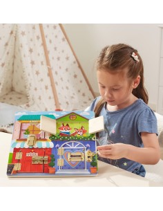 VIGA Wooden Montessori Manipulative Board - Opening Locks 2