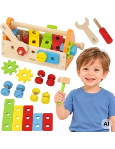 Viga Tool Box - Wooden Tool Set
