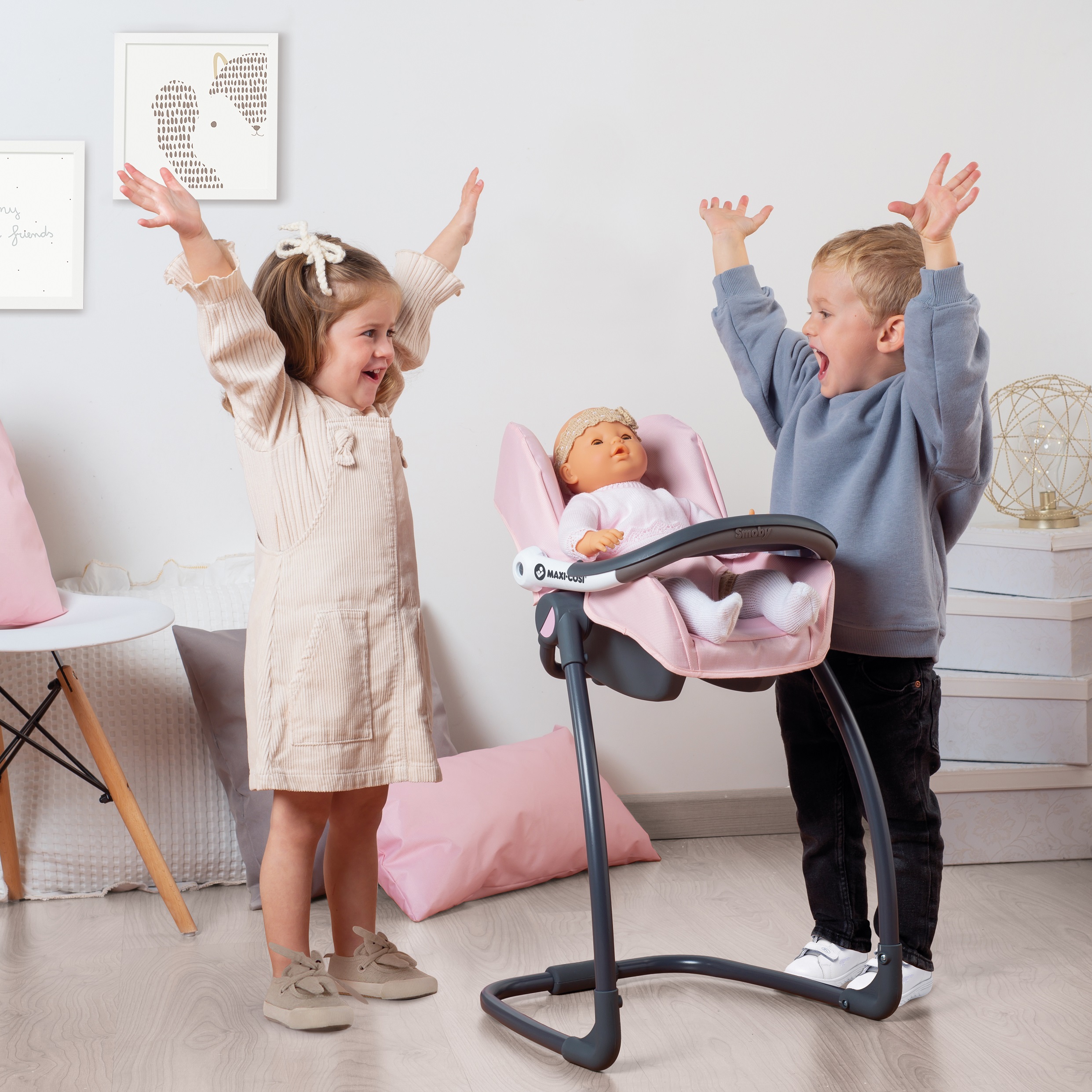 Krzesełko do karmienia maxi cosy quinny 3w1 dla lalki nosidełko bujak