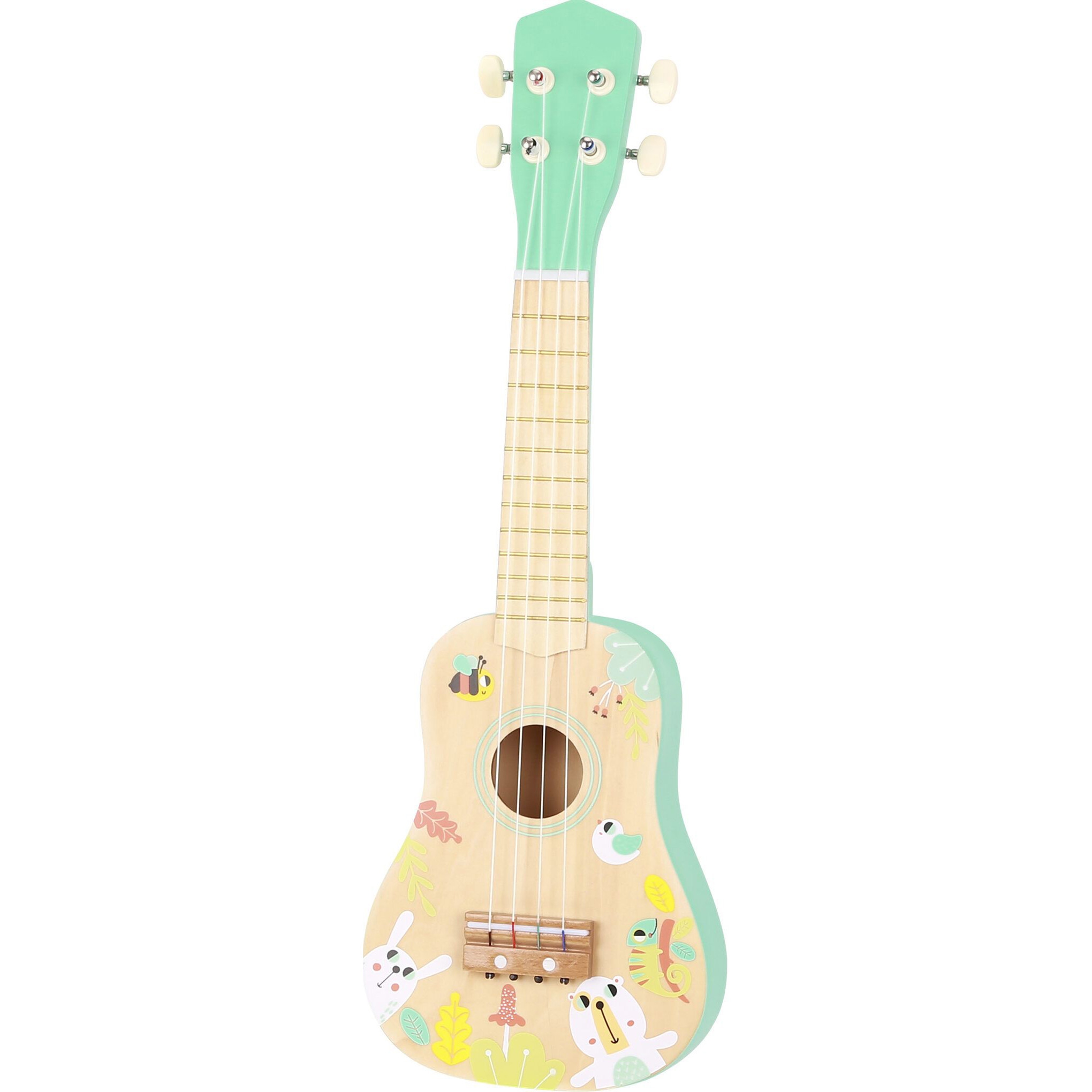 Drewniane ukulele gitara dla dzieci 3+ - 9 z 11