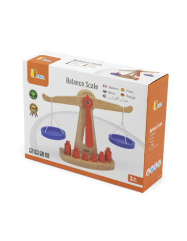 Drewniana Waga sklepowa ze skalą Viga Toys