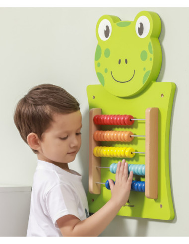 Drewniane Liczydło edukacyjne Żabka Viga Toys