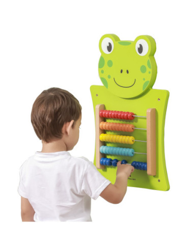 Drewniane Liczydło edukacyjne Żabka Viga Toys