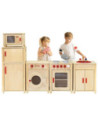 Drewniany Ogromny Zestaw kuchenny Natural Viga Toys