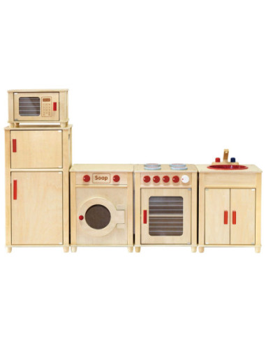 Drewniany Ogromny Zestaw kuchenny Natural Viga Toys