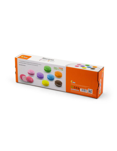 Drewniany Zestaw kolorowych makaroników Viga Toys