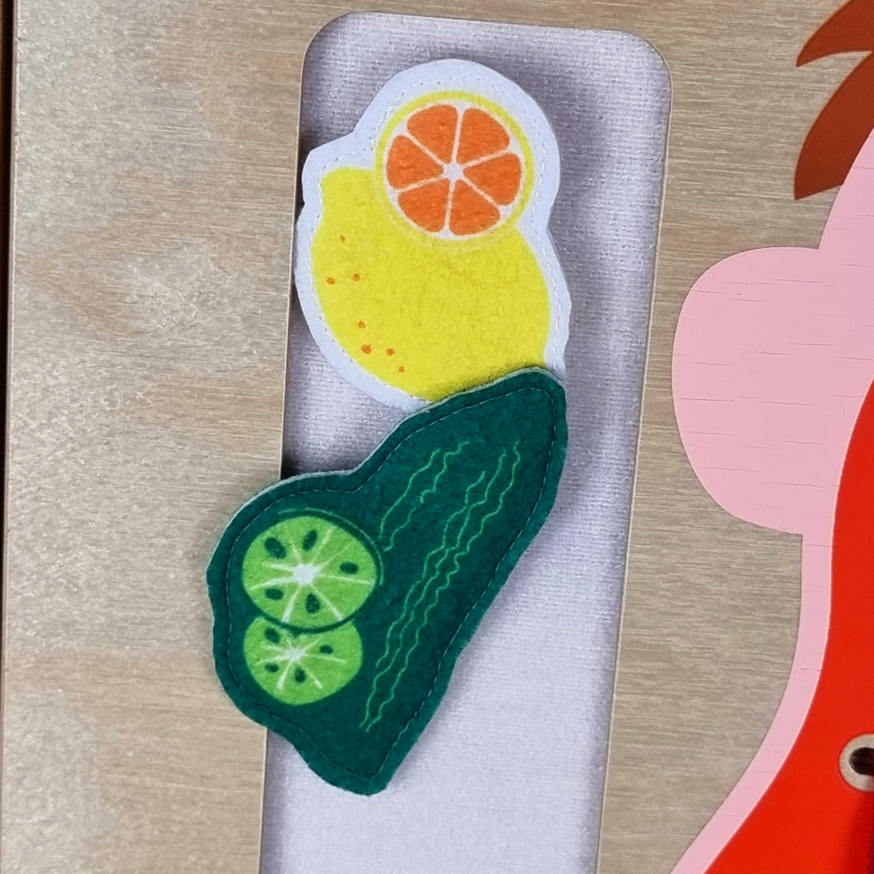 Higiena jamy ustnej ścienna tablica sensoryczna flex montessori