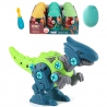 WOOPIE Rolling in Egg Dinosaur Raptor Construction Kit + Screwdriver