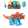 WOOPIE Dinosaur Rolled in Egg Triceratops Construction Kit + Screwdriver
