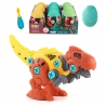 WOOPIE Rolled-in-Egg Dinosaur Tyrannosaurus Construction Kit + Screwdriver