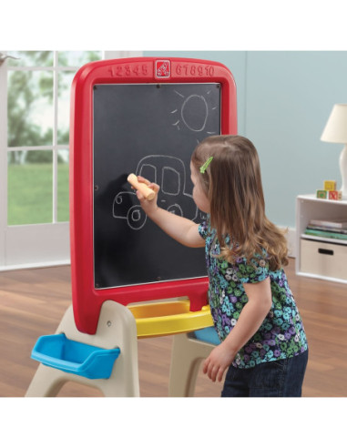 STEP2 Dwustronna Tablica Sztaluga Z Akcesoriami