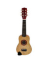 Viga Drewniana gitara dla dzieci Czerwona 21 cali 6 strun