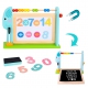 TOOKY TOY Edukacyjna Tablica Na Biurko + 18 magnetycznych elementów