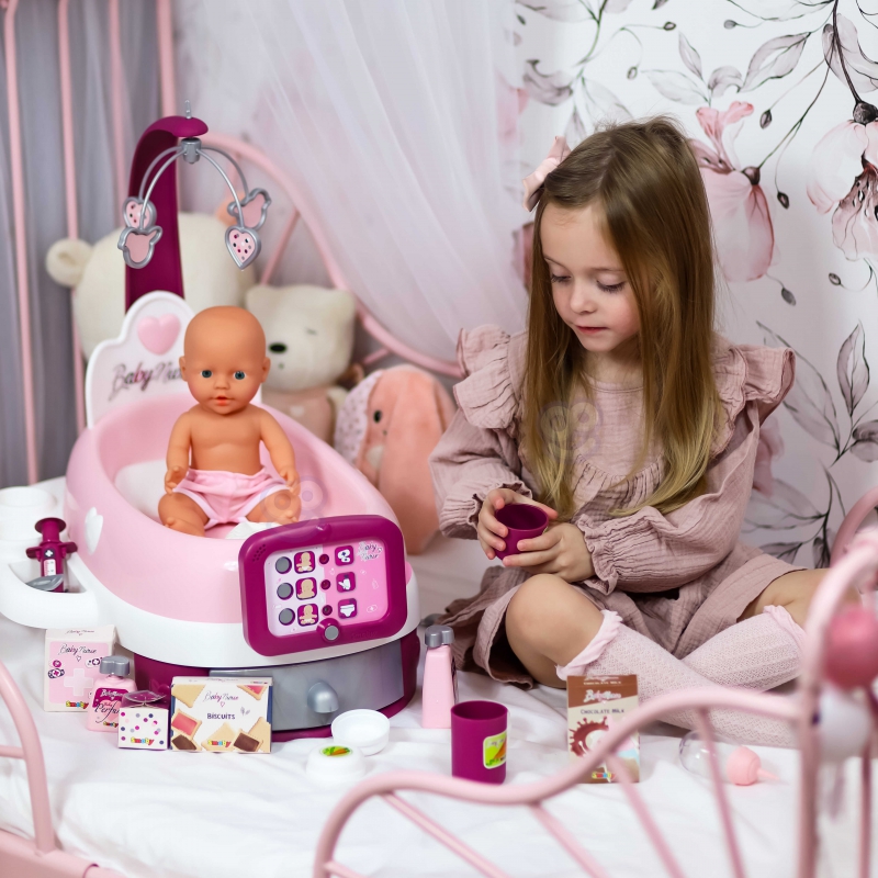 Smoby Elektroniczna Opiekunka Baby Nurse Dla Lalki