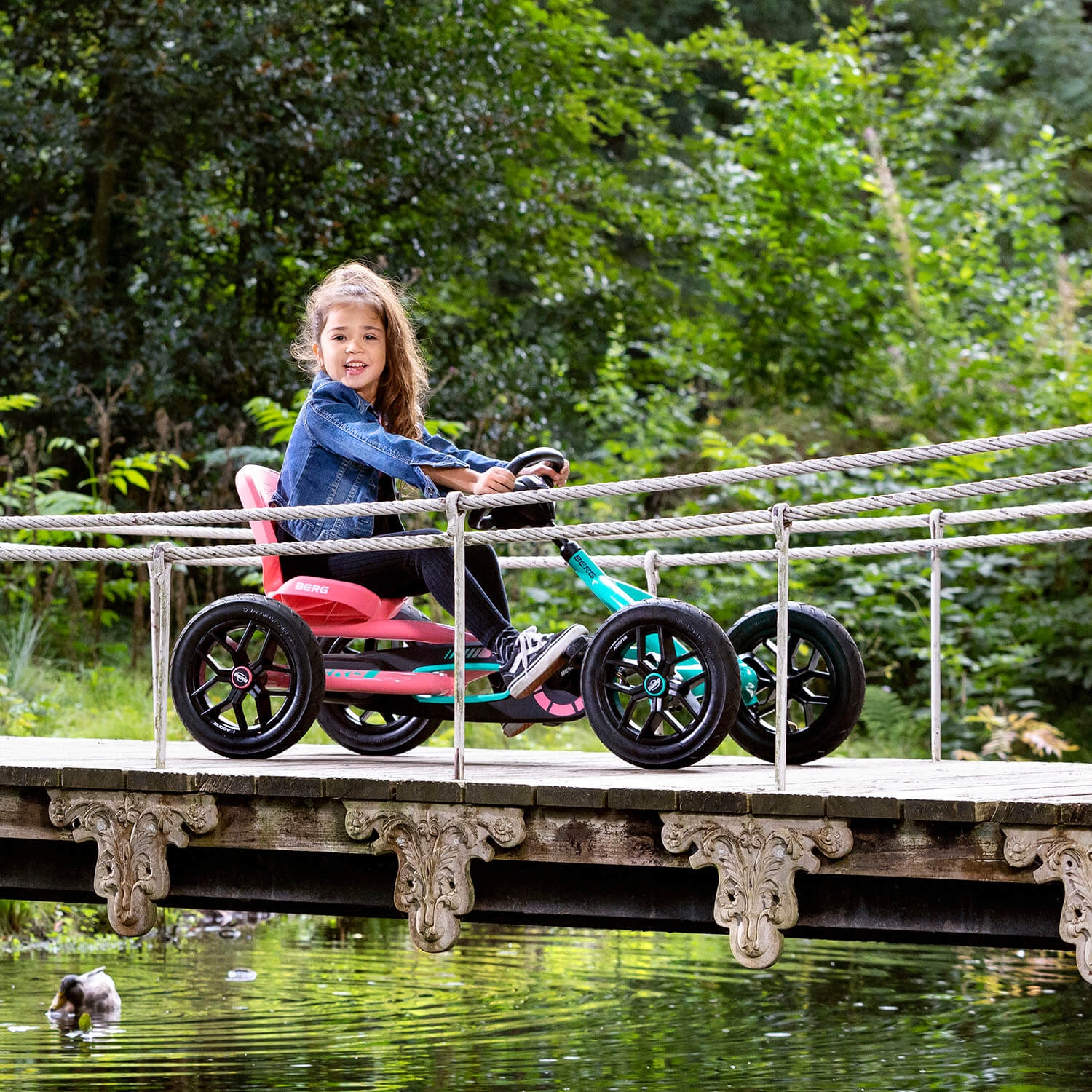 Gokart na pedały buddy lua do 50 kg nowy model