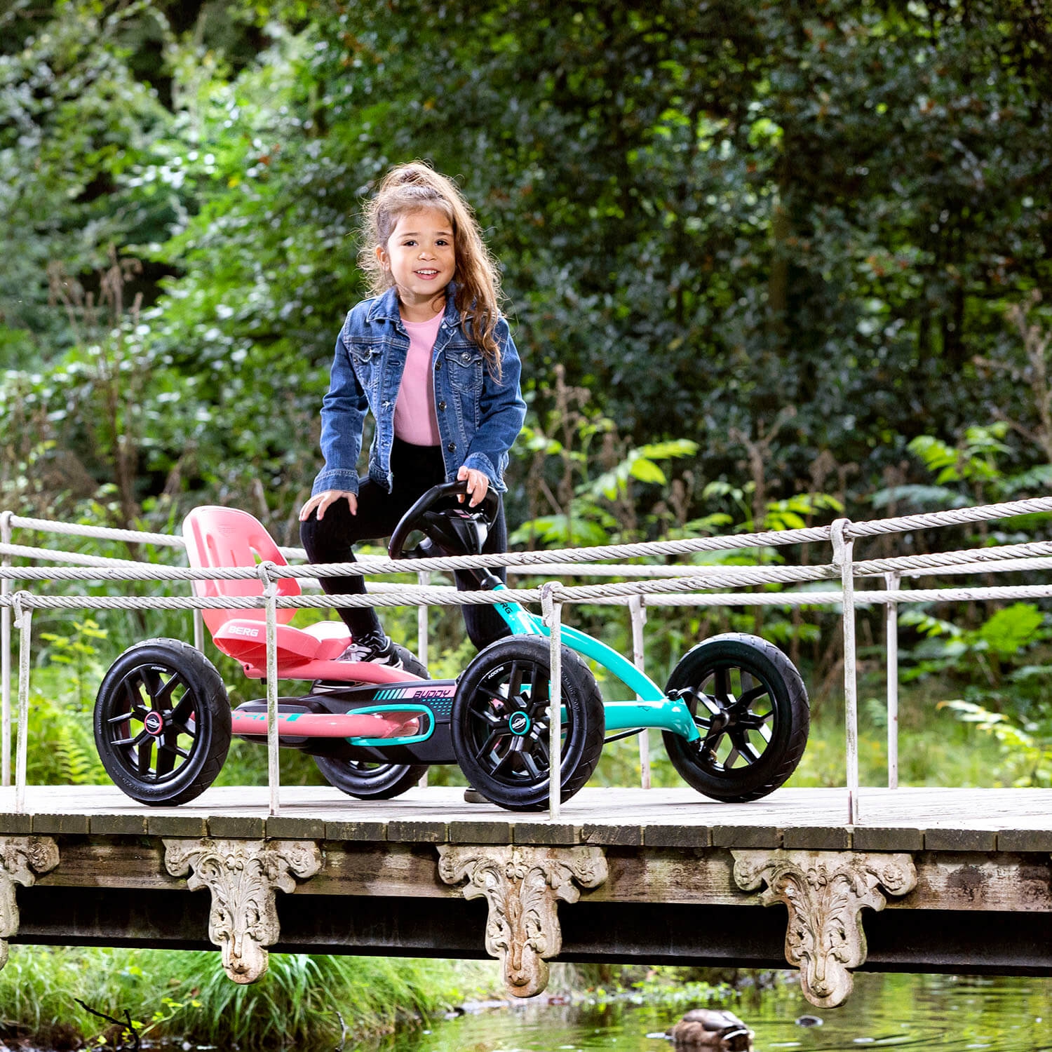 Gokart na pedały buddy lua do 50 kg nowy model