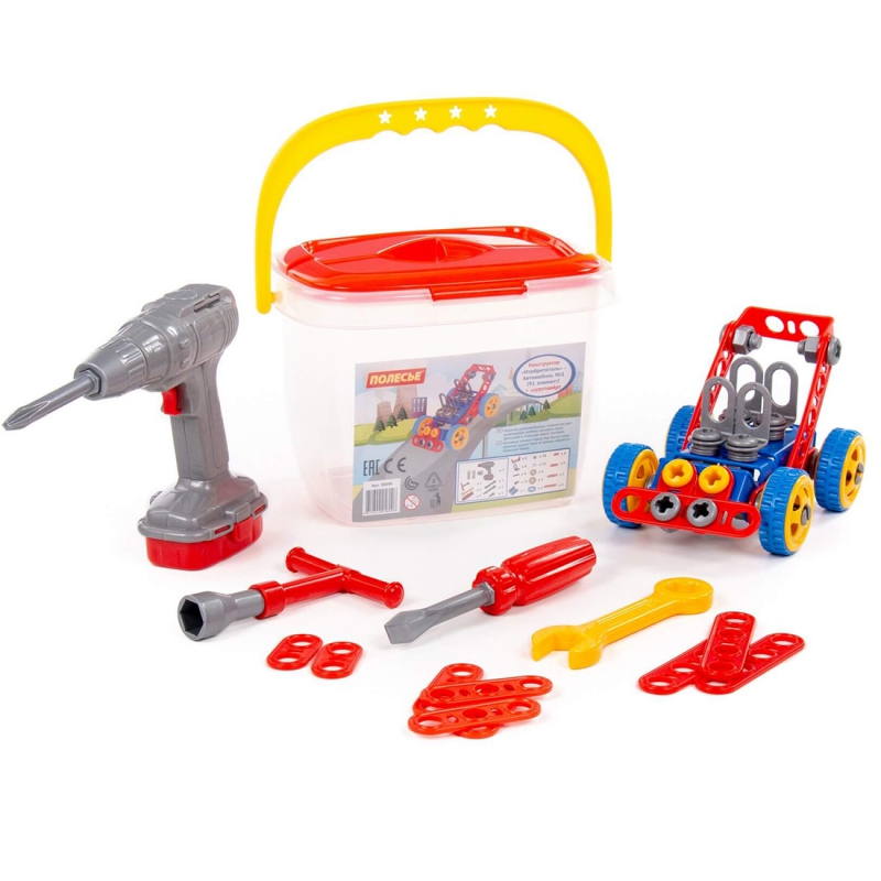 Zestaw narzędzi z akcesoriami Wynalazca 91 elementów