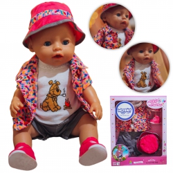 WOOPIE Colorful Clothes for a doll, a dog, a jacket, a hat, 43-46 cm
