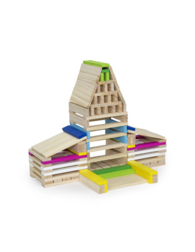 Viga Drewniane Klocki konstrukcyjne Budynki