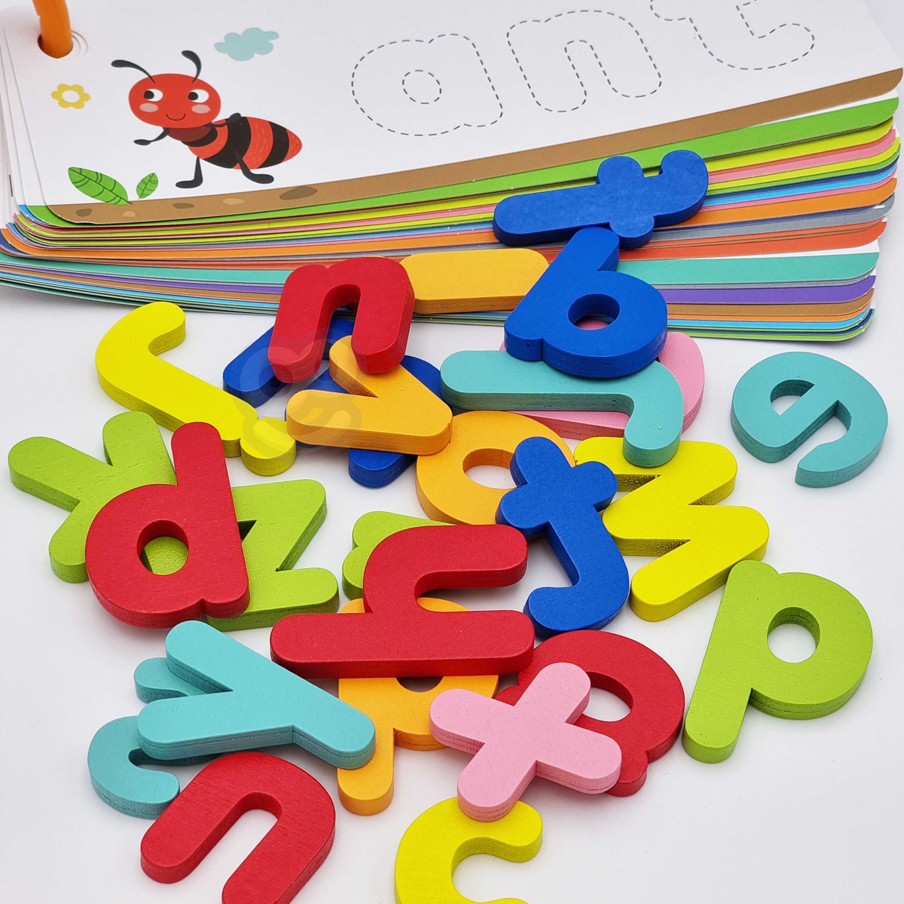 Alfabetowe Zoo - Puzzle Montessori