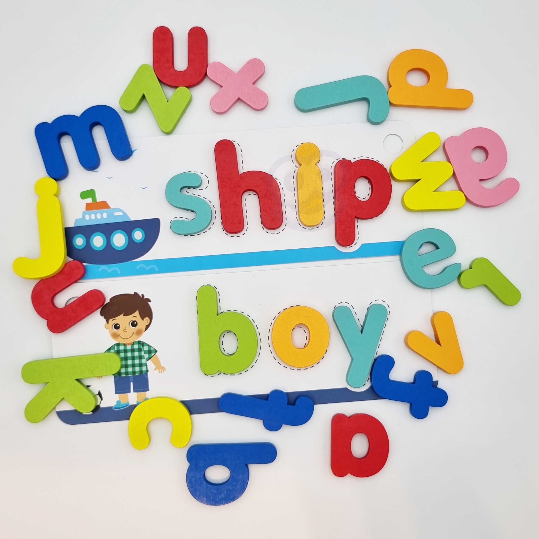 Alfabetowe Zoo - Puzzle Montessori