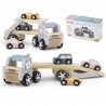 VIGA PolarB Wooden trailer with cars