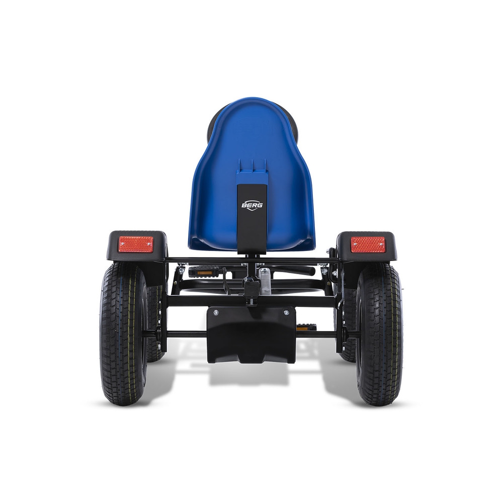 Gokart na pedały xl b.rapid blue bfr pompowane koła od 5 lat do 100 kg